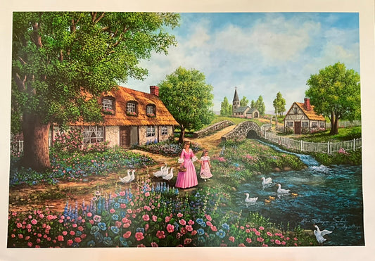 Alyce MaKasjian Seibert "My Country Cottage"