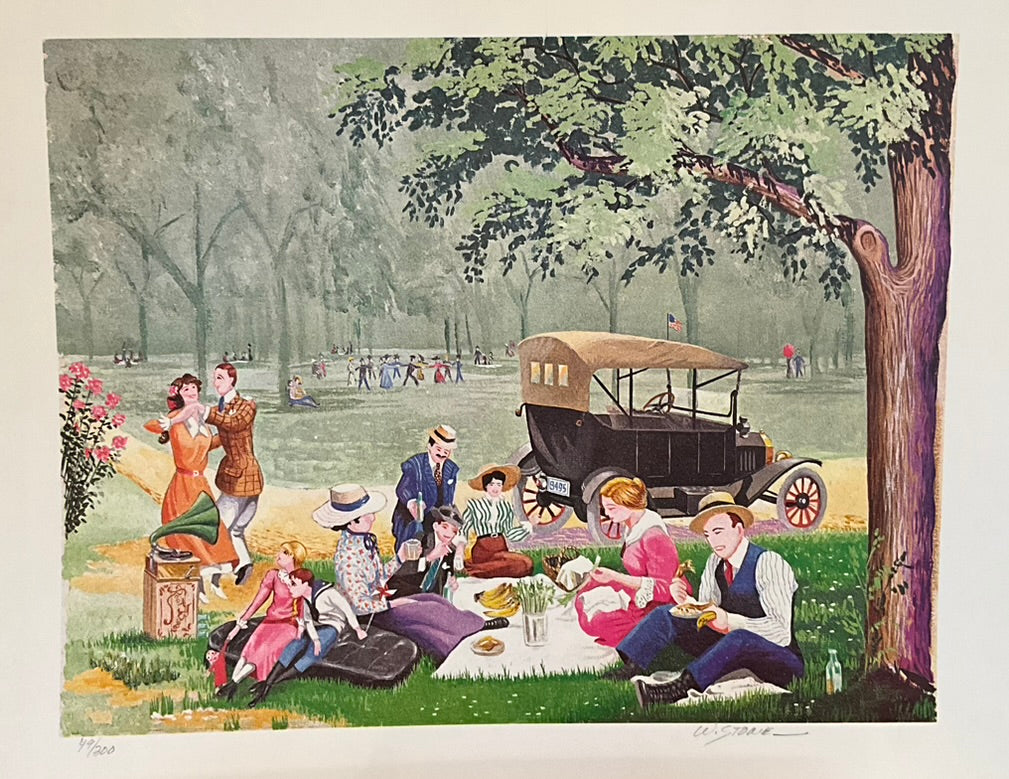 W Stone "Park Picnic"