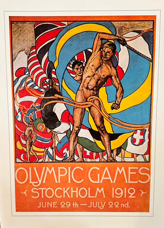 Olympic Collection Poster "Stockholm 1912"