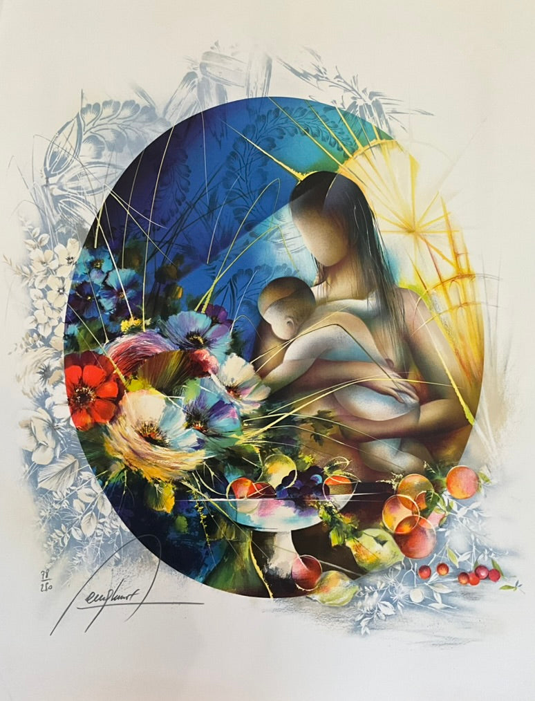 Raymond Poulet "Mamana Bleue"