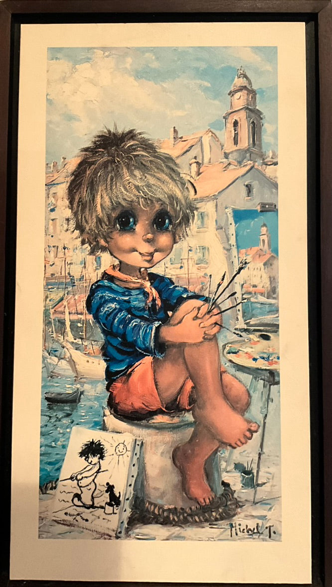 Michel Thomas "Big Eye Boy-Painter"