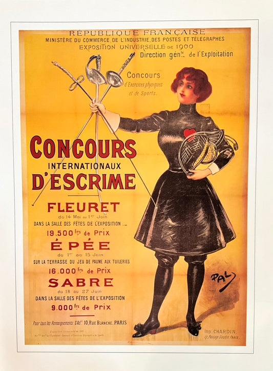 Olympic Collection Poster "Concours Paris"